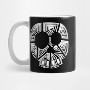 Metal Skull Mug